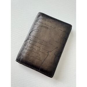 Berluti Scritto Leather Card Holder